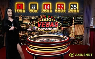 Vegas Roulette Banner